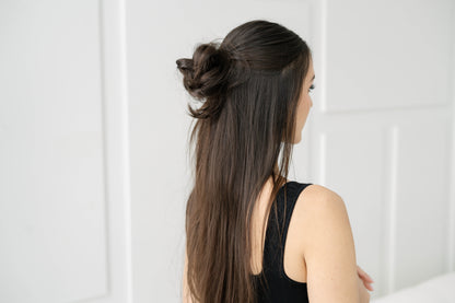 Medium Warm Brown Scrunchie