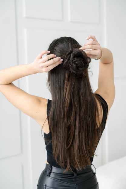 Medium Warm Brown Scrunchie