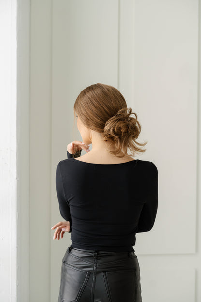 Dark Honey Blonde Scrunchie